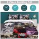 thumbnail image 5 of Black Clover Anime Home Bed 3-piece Set Classic Japanese Anime Polyester Wash Student Dormitory Set, 5 of 5