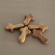 thumbnail image 3 of Cruces de oración Tierra Santa elaboradas en madera de olivo de Jerusalén, 3 of 8