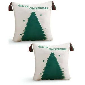 Genérico - Pack De 2 Fundas De Cojin Para Navidad A8