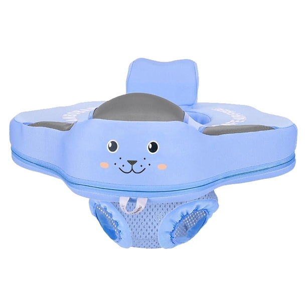 Flotador con Asiento para Bebé 6 a 32 Meses No Inflable Mambobaby Azul