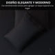 thumbnail image 4 of Juego De Sábanas + Fundas De Almohada Negro 2 Plazas Hilos Suave Casa Nerola, 4 of 10