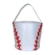thumbnail image 4 of Bolsas De Caza De Huevos De Pascua, Bolsa De Recuerdo De Fiesta, Bolsa De Dulces, Cestas Duraderas De Conejito De Pascua, Béisbol Plateado, 4 of 5