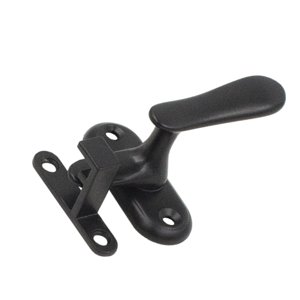 Bothyi - Cerradura Para Puerta De Granero, De Acero Inoxidable, Color Negro, Grande