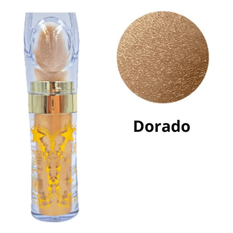 Flower Secret - Iluminador Polvo Dorado De Hadas Maquillaje Para Rostro Y Cuerpo