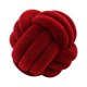 thumbnail image 4 of Nudo Almohada Bola Gruesa Cómoda Almohadas Anudadas Para Sala De Estar Hogar Sofá Rojo, 4 of 5