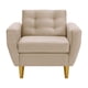 thumbnail image 1 of Sofa Bote 1c Felpa 01 Beige, 1 of 6