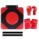thumbnail image 1 of Boxeo Pared Objetivo Cuadrado Sparring Pad Boxeo Pad Para Deportes Entrenamiento Fitness 2 Par Guantes L Rojo, 1 of 4