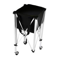 Magideal - Carrito De Tenis, Soporte Para Pelotas, Organizador Portátil Con Rueda, Carrito De Enseñanza Compacto, Carrito Recolector Para Entrenadores, Recogida
