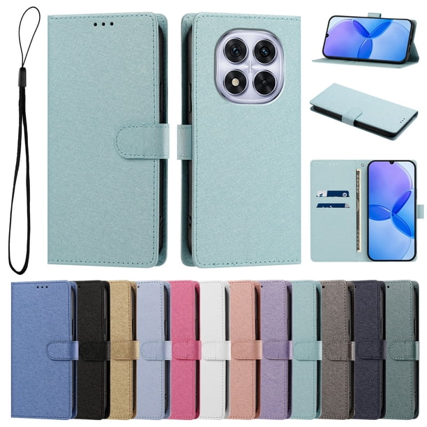 Cartera Protectora para Xiaomi Poco X7 5G con Soporte, Verde Menta