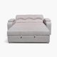 thumbnail image 3 of Sofa Cama Funcional 2 Pz Deco Lino Cream Chocolate, 3 of 6