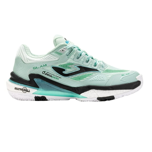 Zapatilla Pádel Mujer Slam 25 Turquesa Joma