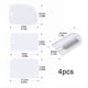 thumbnail image 3 of 4pcs/Set, Plastic Dough Cutter, Cake Scraper, Cake Cream Spreader, Baking Set, 3 of 4