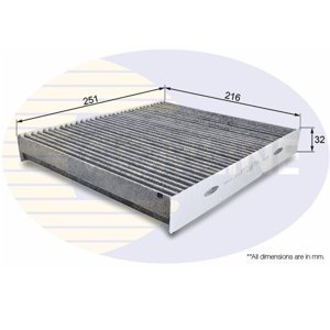 Comline - Filtro Polen Para Auto Ekf122A