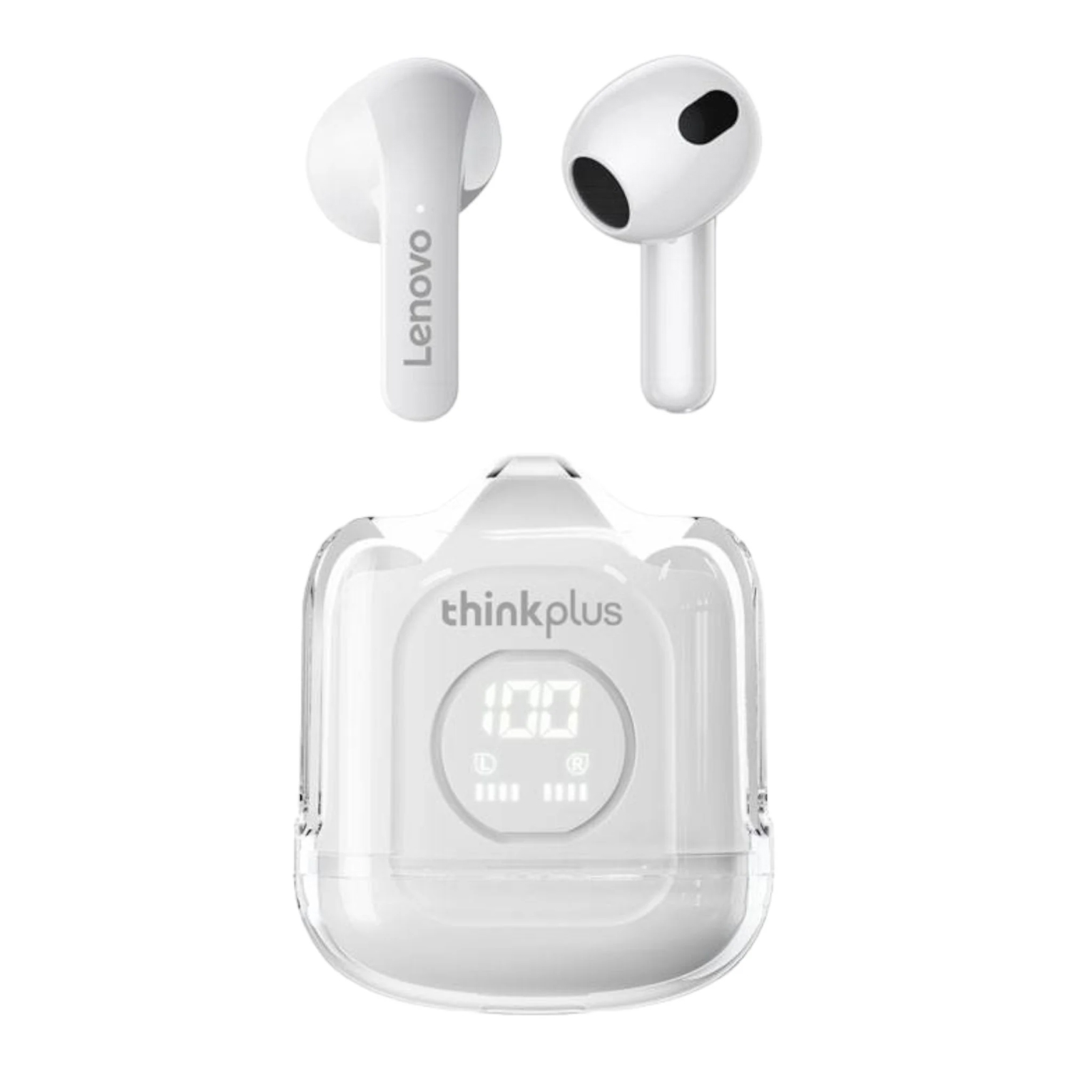 Audífonos Bluetooth Lenovo Xt65 Color Blanco - Ps