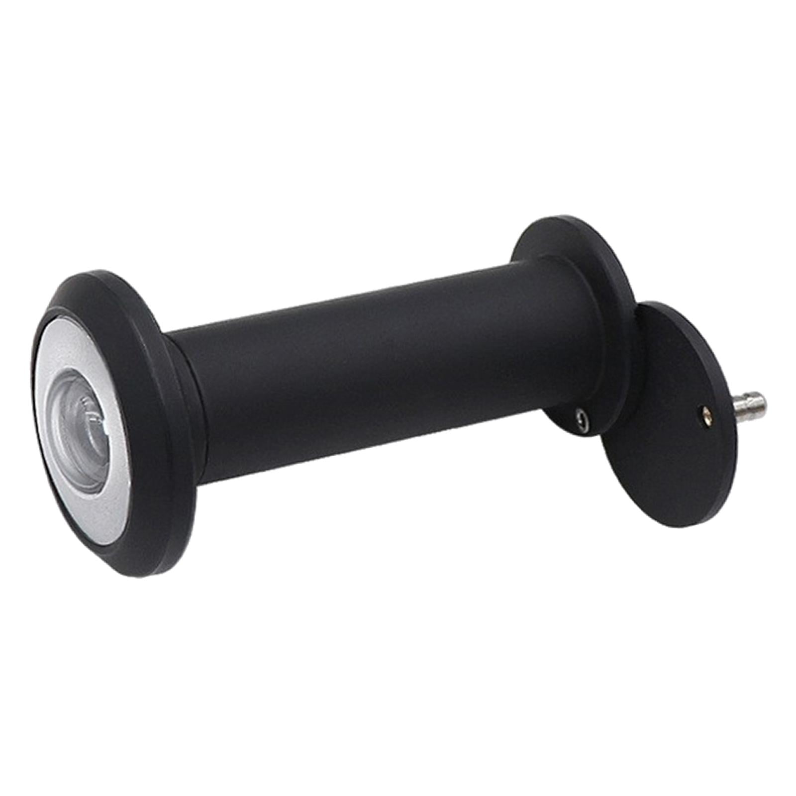 Magideal - Mirilla Para Puerta Ojo Mágico Con Lente Ancha Visor De Aleación Y Espía Residencial Estructura Metálica Robusta Con Visión Panorámica Adecuado Para 45 A 75 Mm Negro