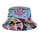 thumbnail image 1 of ¡L.O.L. SORPRESA! Sombrero bucket para adultos, gorra de protección solar, sombrero de pescador plegable para viajes al aire libre, pesca y actividades de verano, 1 of 6