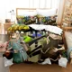 thumbnail image 1 of Fashion Anime Dr.Stone Senku Bedding Set Boys Girls Twin Size Duvet Cover Pillowcase Bed Kids Adult Home Textile Bed Sheets, 1 of 5