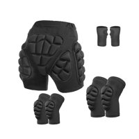 Magideal - Pantalones Cortos Acolchados Protectores De Cadera Acolchados Para Protección Contra Caídas, Equipo Protector De Patinaje, Almohadilla De Impacto Para , Xxs