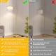 thumbnail image 3 of Lámpara LED de pie Lamp Boncoo con pantalla de tambor ajustable, 3 of 3