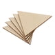 thumbnail image 4 of Triángulo de madera de pino de 3 mm de espesor sin terminar piezas de madera artesanía diy 100mm, 4 of 5