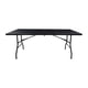 thumbnail image 1 of Mesa Plegable Rectangular 180 Cm Negro, 1 Un, 1 of 3