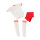 thumbnail image 5 of Figura Femenina A Escala 1/6, Ropa Mini Para Figura De Acción Femenina De 12 Pulgadas, Accesorios, Ajuste Holgado, Blanco Y Rojo, 5 of 5