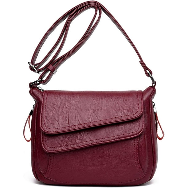 Bolsos cruzados para mujer, bolsos de hombro tipo hobo de piel sintética, bolsos de viaje y carteras medianas.