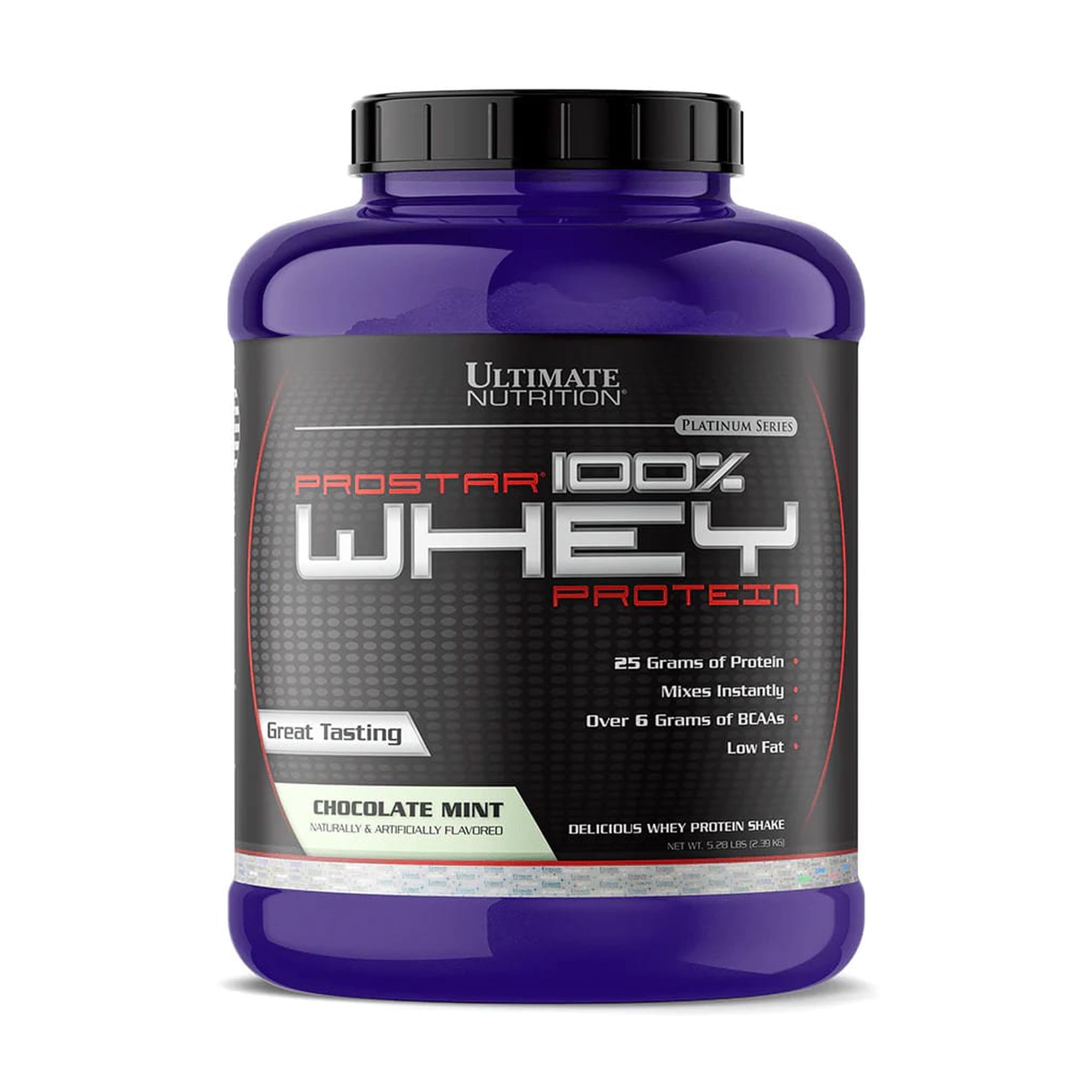 Ultimate Nutrition - Proteína Prostar 100% Whey 5 Lb Chocolate Mint