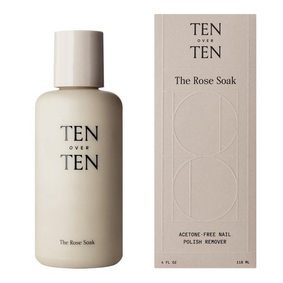 Removedor de Esmalte de Uñas Tenoverten The Rose Soak 118 ml