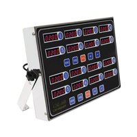 Bothyi - Temporizador De Cocina Digital Temporizadores De Restaurante Para Restaurante Cocina Frita 16 Canales