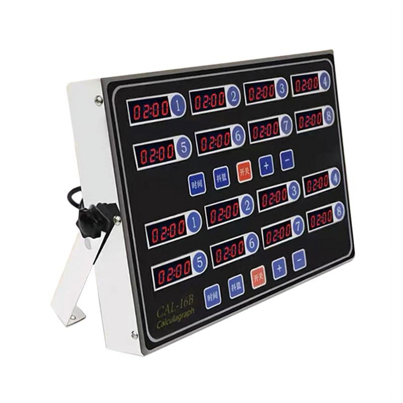 Bothyi - Temporizador De Cocina Digital Temporizadores De Restaurante Para Restaurante Cocina Frita 16 Canales