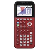 Calculadora Gráfica Texas Instruments Ti-84 Plus Ce Red