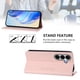 thumbnail image 3 of Funda Billetera con Soporte para Samsung Galaxy A27 5G Bloqueo RFID Plegable Rosa, 3 of 6
