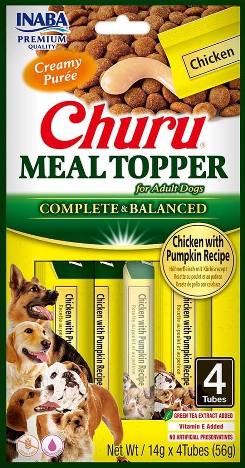 Inaba - Snack Para Perros Churu Meal Topper 14G X 4 Tubos (56G)
