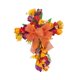thumbnail image 1 of Corona De Flores Artificiales Corona De Puerta De Tulipán Festival De Pared Corona De Cruz De Pascua Naranja, 1 of 5
