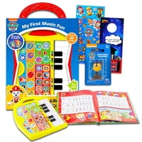 Juego De Libros Para Piano Paw Patrol Con Teclado Musical Para Niños Con 8 Libros
