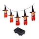 thumbnail image 1 of Guirnalda De Luces LED Fantasma Brillante Iluminadas Colgantes Decoraciones De Halloween Para Jardín Naranja, 1 of 5