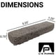 thumbnail image 4 of Sartén de fregar PUMIE 1001, resistente para eliminar manchas (paquete de 6), 4 of 7