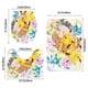 thumbnail image 3 of Juego de Alfombras de Baño Desmarcar Eevee Evoluciones Estéticas 3 Piezas, 3 of 6