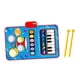 thumbnail image 4 of Mat De Piano De Bebé Toy De Aprendizaje Temprano Musical Toy Para Edades 1 2 Niñas De 3 Años Niñas Azules, 4 of 5