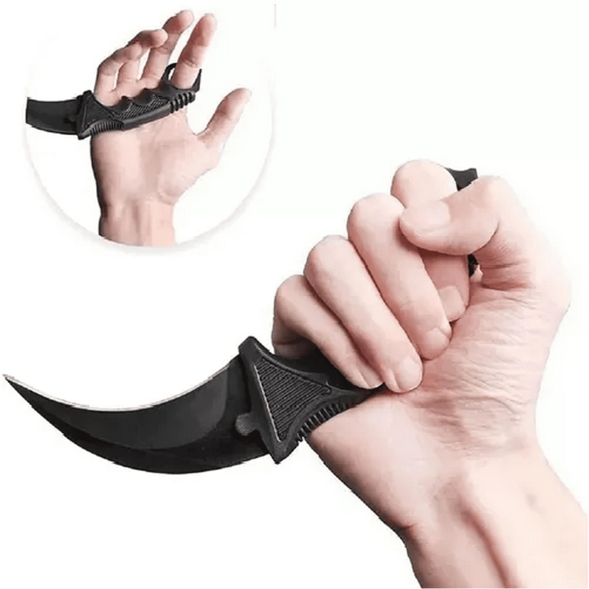 Genérico - Cuchillo Karambit, Cuchillos Tácticos, Cuchillo Cazador, Militar, Adkar