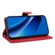 thumbnail image 2 of Funda tipo cartera con tapa para Google Pixel 10A con tarjetero, soporte y cubierta magnética Rojo, 2 of 5