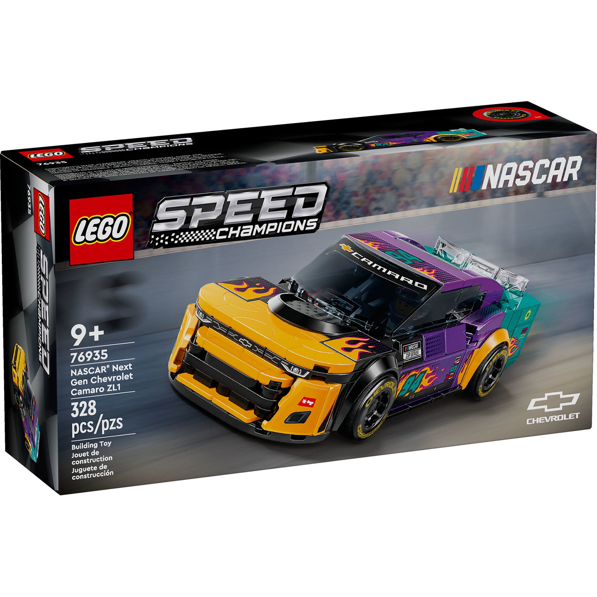 Bloques de construcción Nascar Next Gen Chevrolet Camaro Zl1