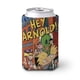 thumbnail image 1 of Hey Arnold Funda enfriadora de latas, aislante de bebidas para mantener frías o calientes, funda térmica plegable para latas, portabebidas reutilizable, 1 of 6