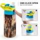 thumbnail image 4 of El Rey de Reyes Botella de Agua con Tapa Pop Top de Un Toque, Acero Inoxidable, a Prueba de Fugas, para Deportes, Botella Infantil azul 12 oz, 4 of 6