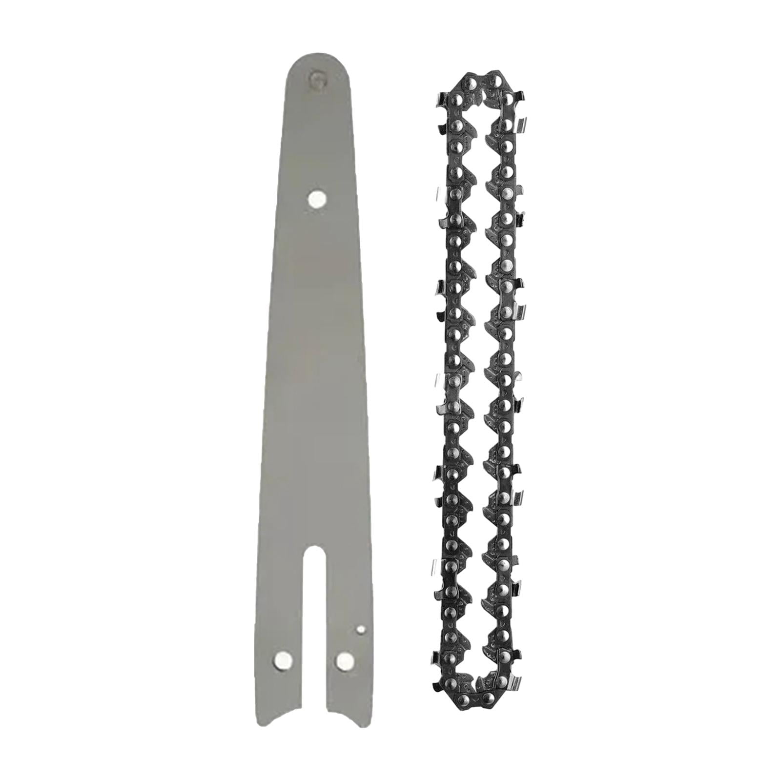 Magideal - Barra Guía De Sierras De Cadena Combinadas, Fácil De Instalar, Accesorios De Sierras De Cadena De Repuesto, Cadena De Para Tallar Aglomerado 8 Pulgadas