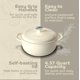 thumbnail image 4 of Cazuela Segretto Cookware 4,6 L esmaltada color blanco, 4 of 9