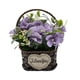 thumbnail image 3 of Planta Artificial Canastito Macetero Cordel Ovalado Deco purpura, 3 of 7