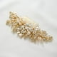 thumbnail image 4 of Peinado Hecho A Mano, Tocado Exquisito Con Diamantes Artificiales, Accesorios De Belleza Para Bodas, Cotidianas, Fiestas, Banquetes, 4 of 6