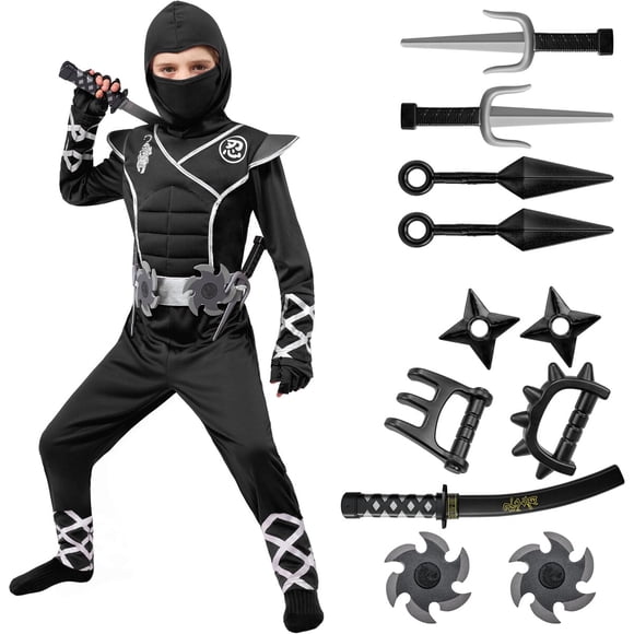 Spooktacular Creations Halloween Ninja Costume, Ninja Outfit
